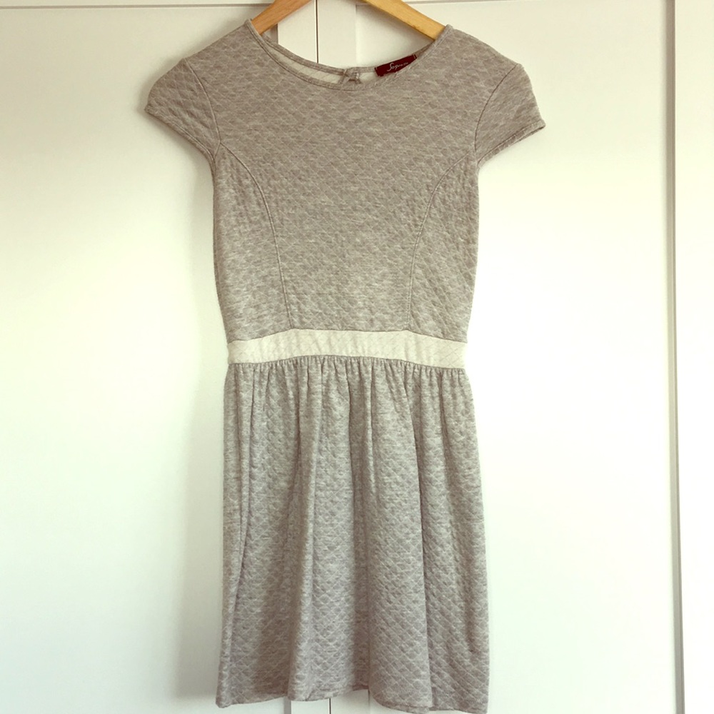 Dry Goods Soprano gray dress